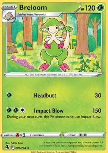 Breloom [Headbutt | Impact Blow]