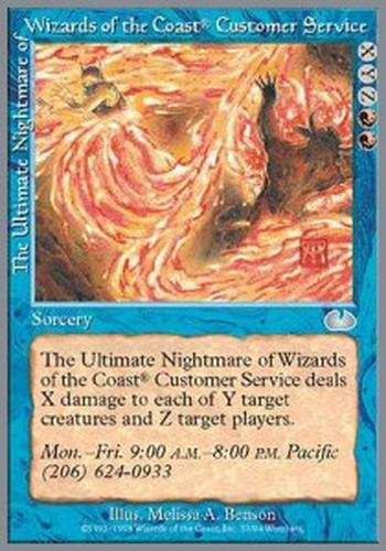 The Ultimate Nightmare of Wizards of the Coast® Customer Service