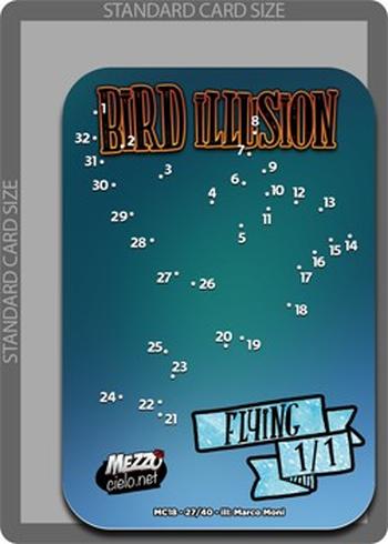 Bird Illusion Token (Blue 1/1)