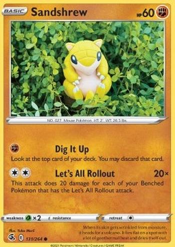 Sandshrew [Dig It Up | Let's All Rollout]