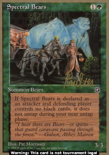 Spectral Bears