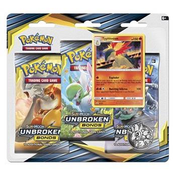 Unbroken Bonds: Typhlosion 3-Pack Blister