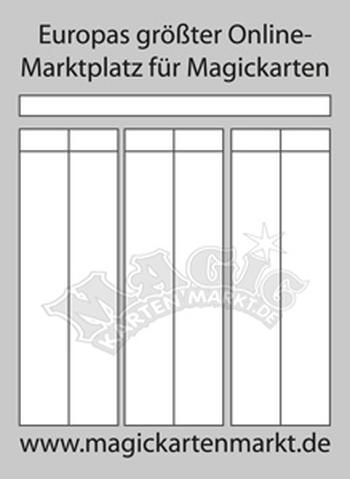 Block de puntos de vida de MagicKartenMarkt.de (25 Hojas A7)
