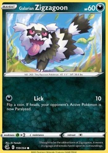 Galarian Zigzagoon [Lick]