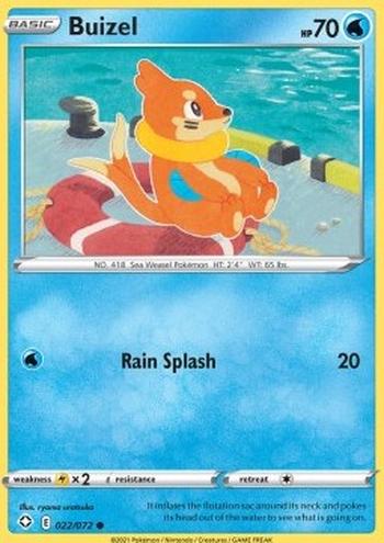 Buizel [Rain Splash]