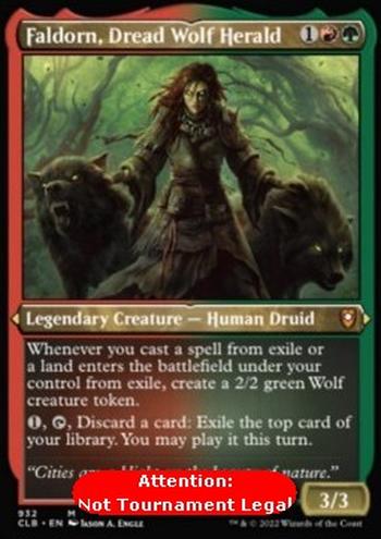 Faldorn, Dread Wolf Herald