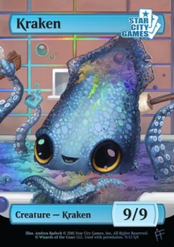 Kraken Token (Blue 9/9)