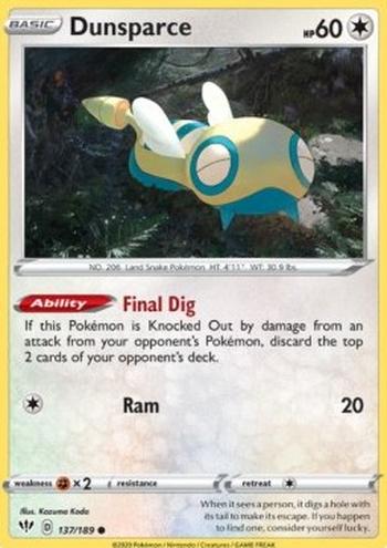 Dunsparce [Final Dig | Ram]