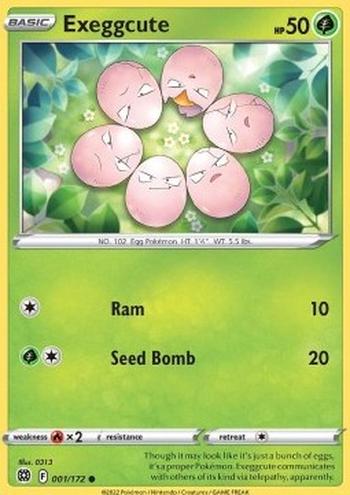 Exeggcute [Ram | Seed Bomb]