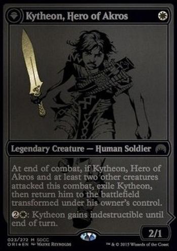 Kytheon, Hero of Akros // Gideon, Battle-Forged