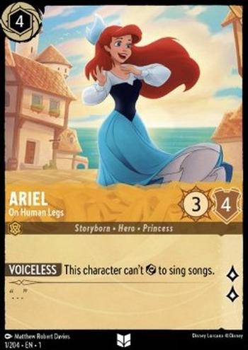 Ariel, On Human Legs