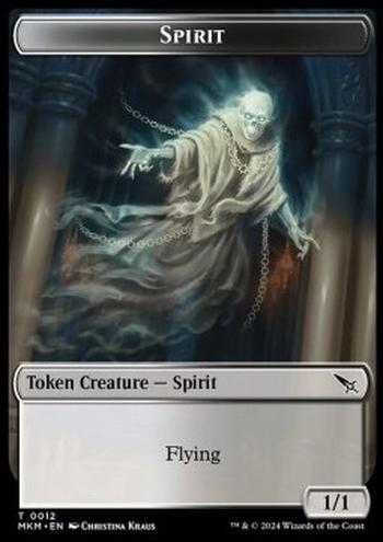 Spirit Token (White and Black 1/1)