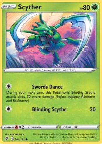 Scyther [Swords Dance | Blinding Scythe]