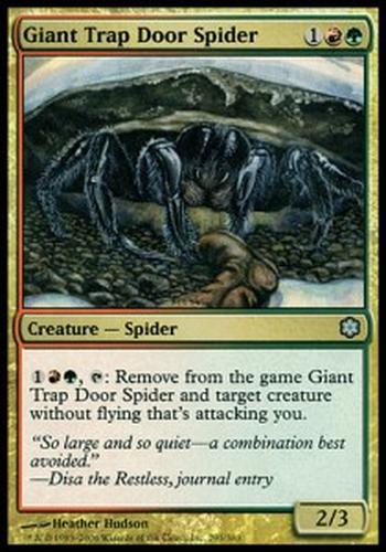 Giant Trap Door Spider