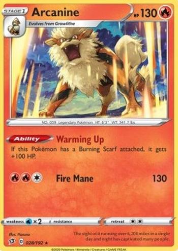 Arcanine [Warming Up | Fire Mane]