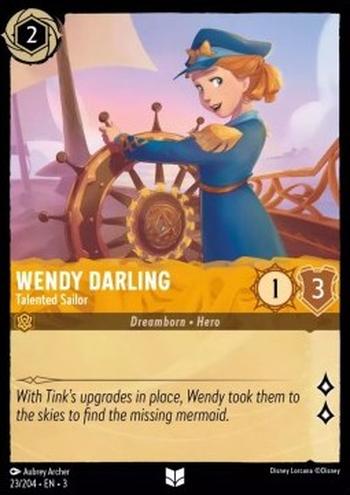 Wendy Darling - Talentueuse navigatrice