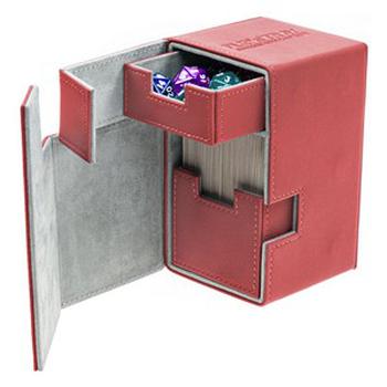 Ultimate Guard Flip'n'Tray Deck Case 80+ (Red)