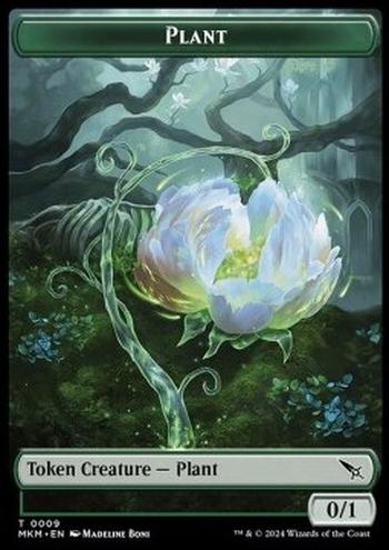 Plant Token (Green 0/1)