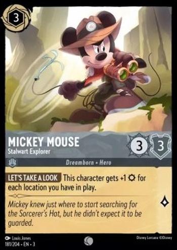 Mickey Mouse - Stalwart Explorer