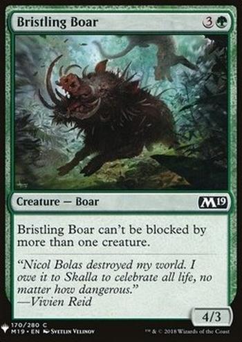 Bristling Boar