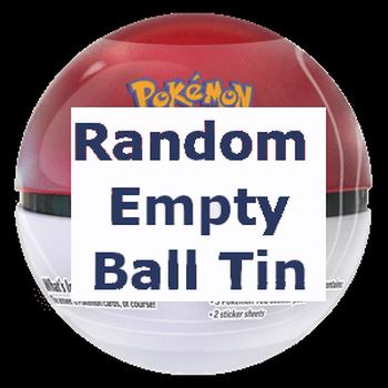 Random Empty Ball Tin