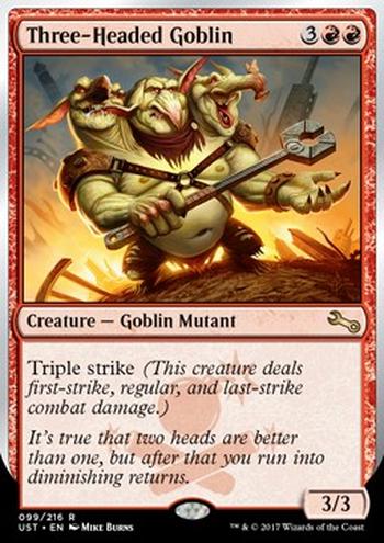 Three-Headed Goblin