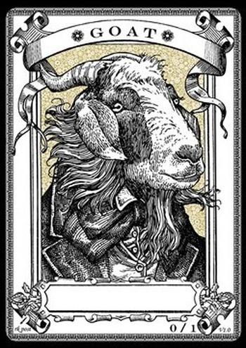 Goat Token (White 0/1)