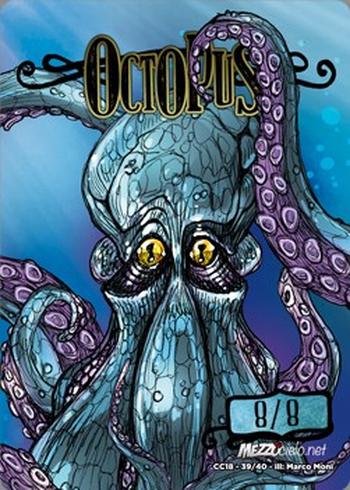 Octopus Token (Blue 8/8)