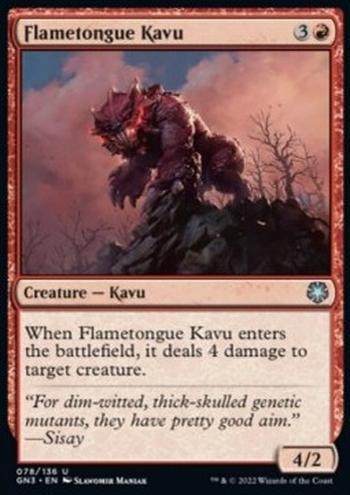 Flametongue Kavu