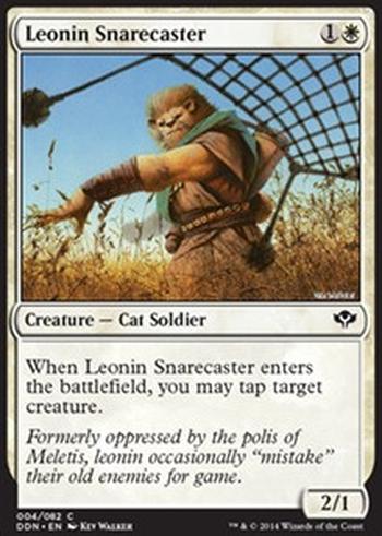 Leonin Snarecaster