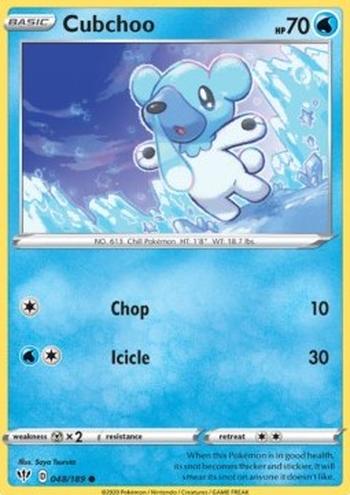 Cubchoo [Chop | Icicle]