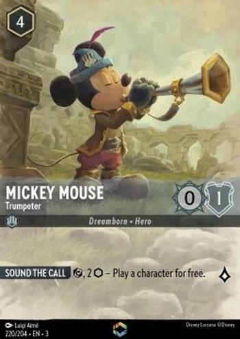 Mickey Mouse - Trumpeter