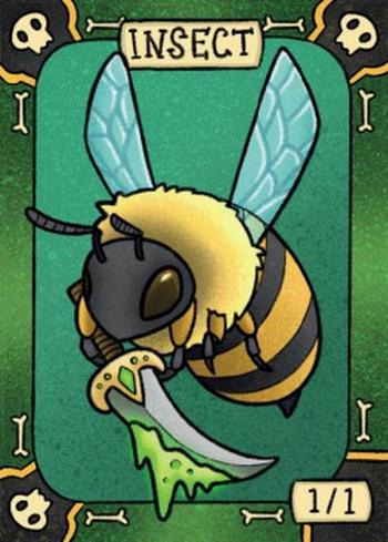 Insect Token (Green 1/1)