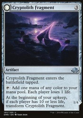 Cryptolith Fragment / Aurora of Emrakul