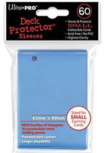 60 Buste Small Ultra Pro Deck Protector (Blu chiaro)