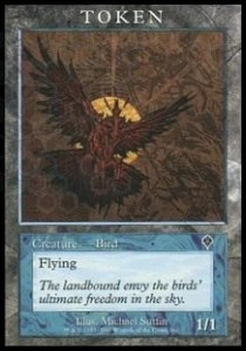 Bird Token (Blue 1/1)