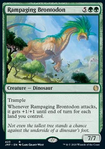 Rampaging Brontodon