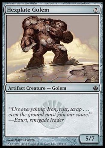 Hexplate Golem