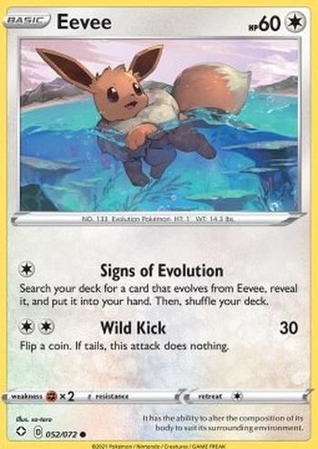 Eevee [Signs of Evolution | Wild Kick]