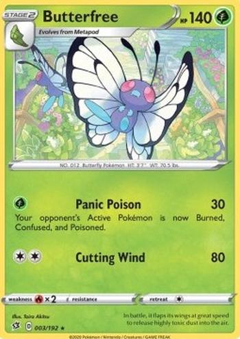 Butterfree [Panic Poison | Cutting Wind]