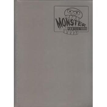 Monster: 9-Pocket Ordner für 360 Karten (Mattgrau)