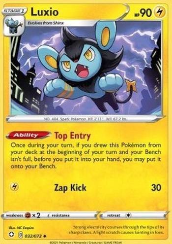 Luxio [Top Entry | Zap Kick]