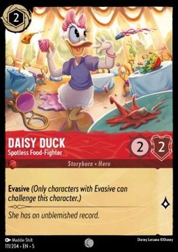 Daisy Duck - Spotless Food‐Fighter