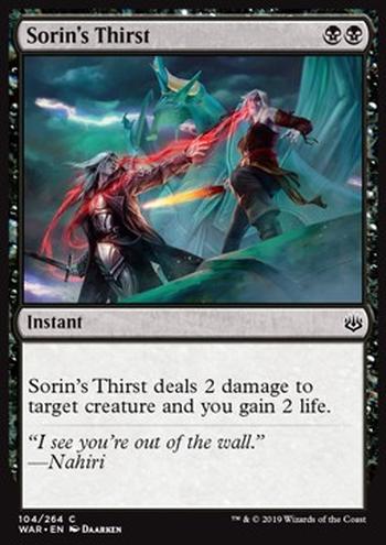 Sorin's Thirst